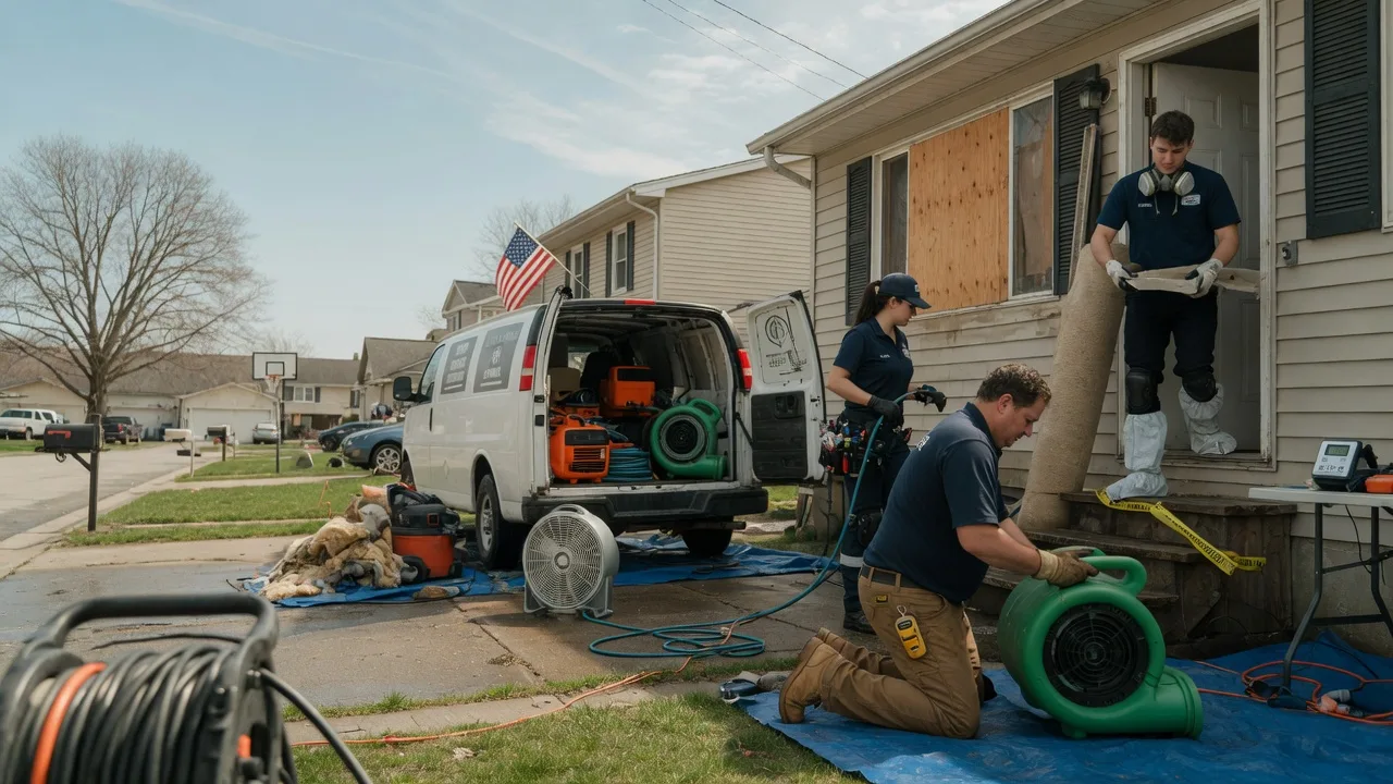 Water Damage Restoration in Chillicothe, IL near me